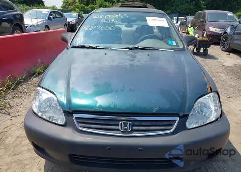 2000 Honda Civic Value Package from USA, damaged, VIN 2HGEJ6610YH558493